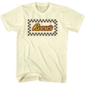 Checkerboard Reeses T-shirt Candy Lover Graphic Tee Funny Food Brand Fan Gift